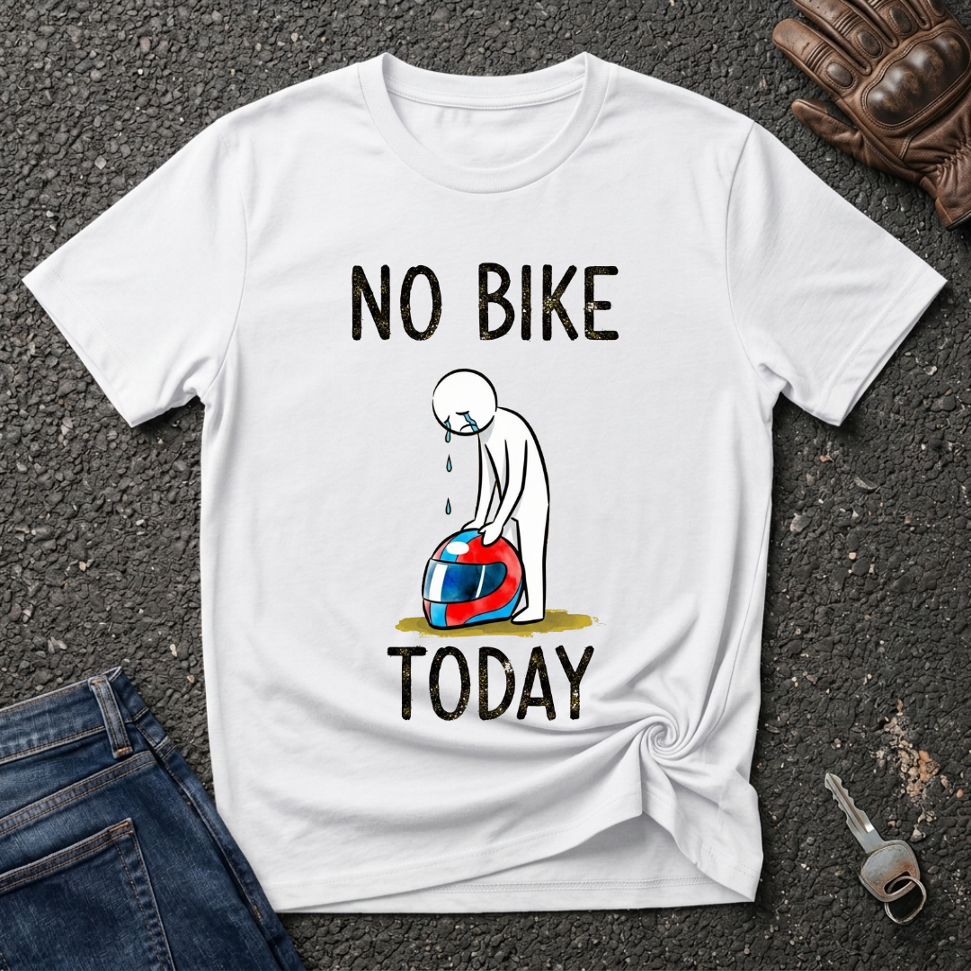 No Bike Today  T-shirt