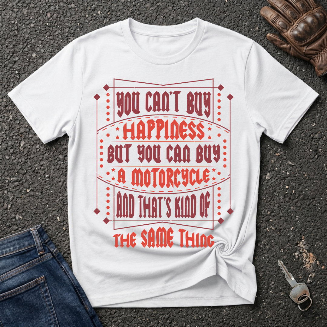 Happiness Reto  T-shirt