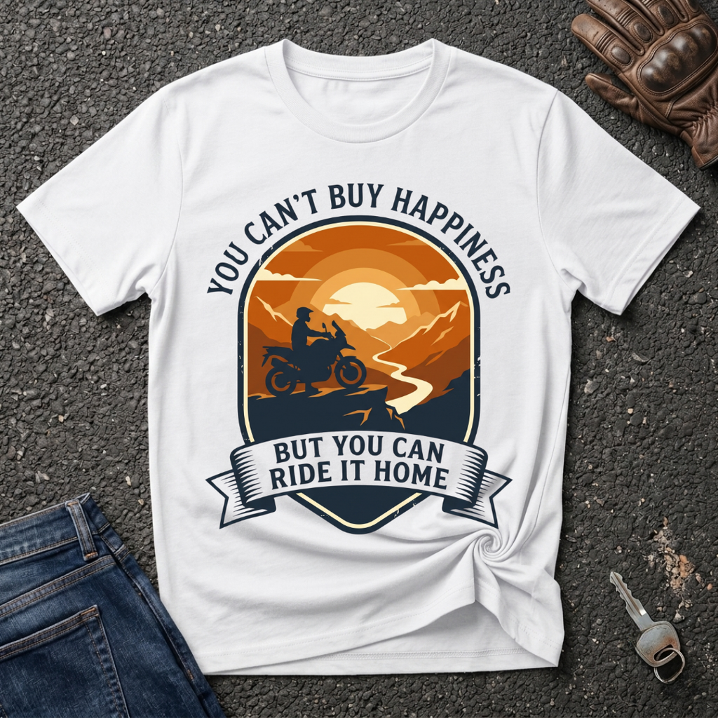 Ride Happiness  T-shirt