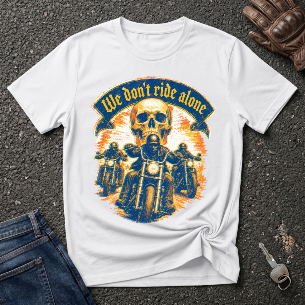 We Don't Ride Alone T-shirt