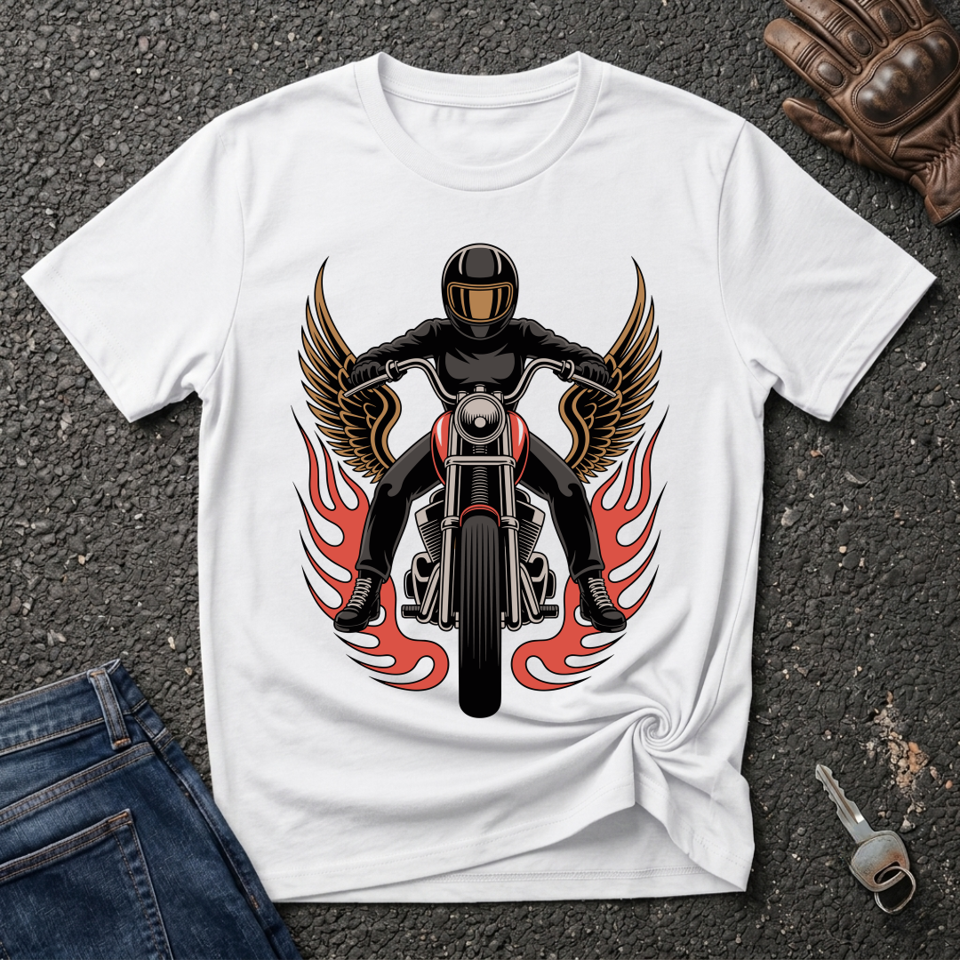 Biker Wings  T-shirt