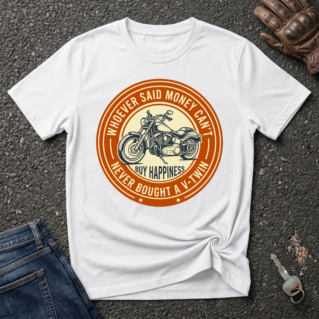 V-Twin - Badge  T-shirt