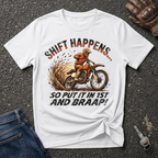 Shift Happens - Dirt Bike  T-shirt