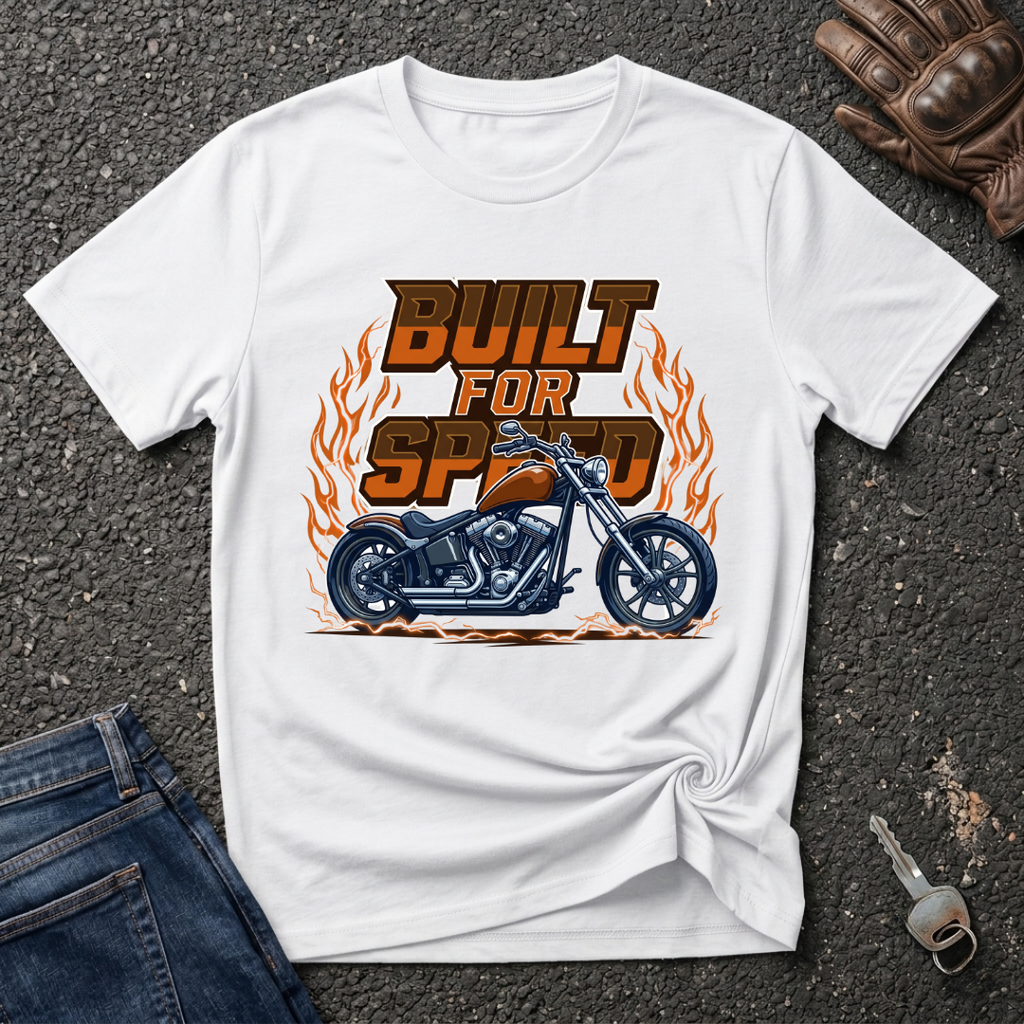 Speed - Orange Bike  T-shirt