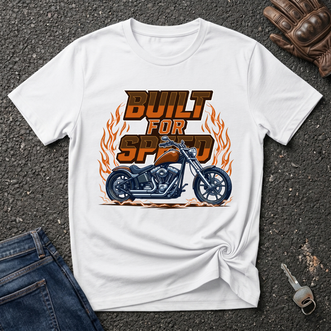 Speed - Orange Bike  T-shirt