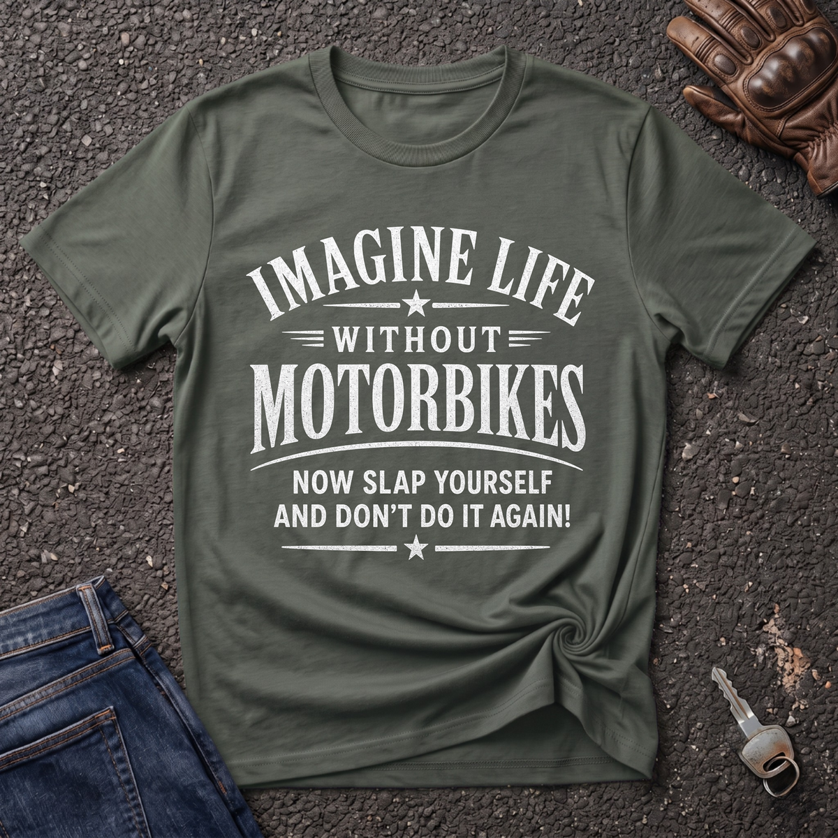 Imagine No Bikes T-shirt